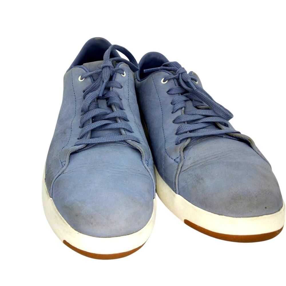 Cole Haan Grandpro Mens Gray Leather Tennis Sneakers - Size 11.5
